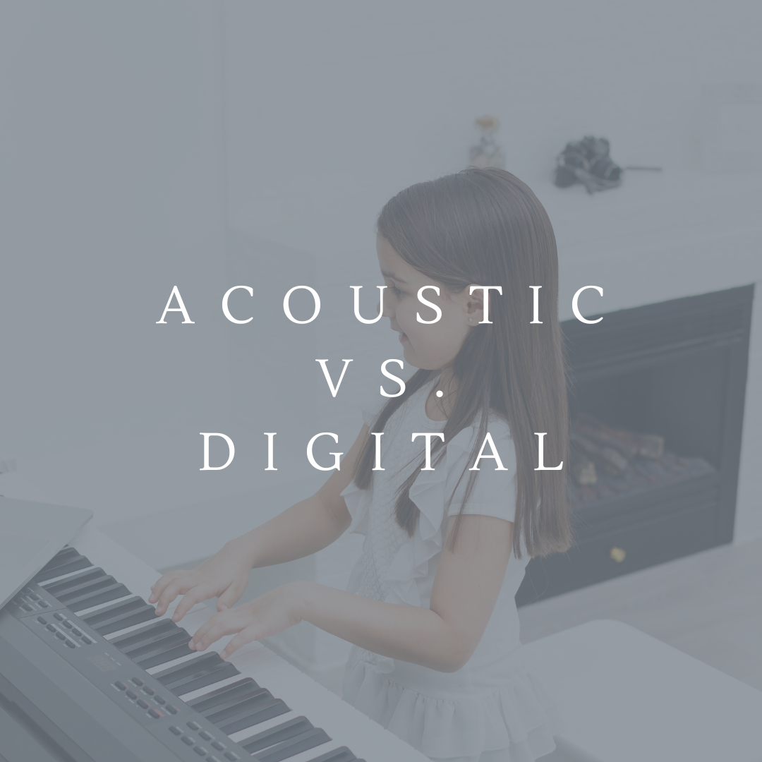 Acoustic vs. Digital pianos