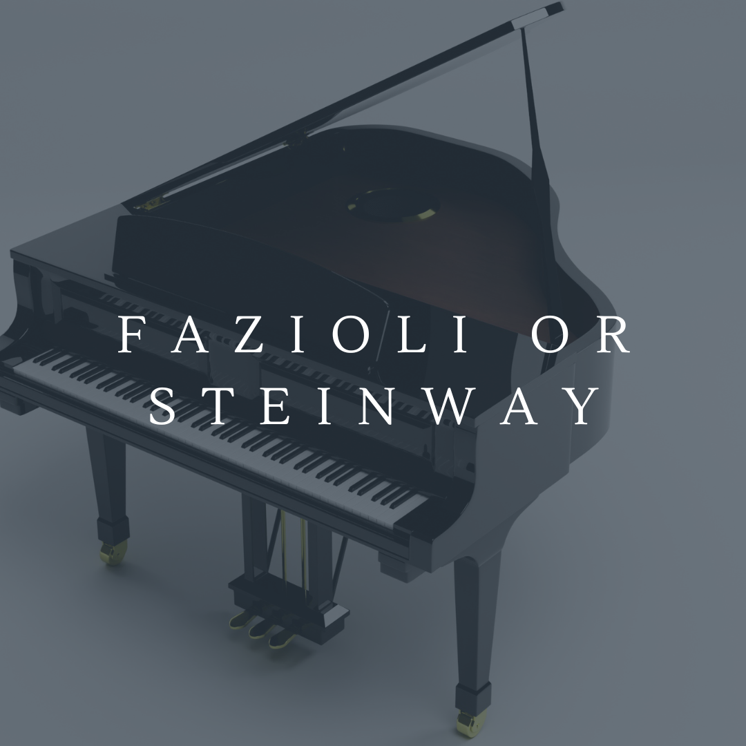 FFAZIOLI or STEINWAY: What the Frederyk Chopin competition tells us about these two iconic brands.