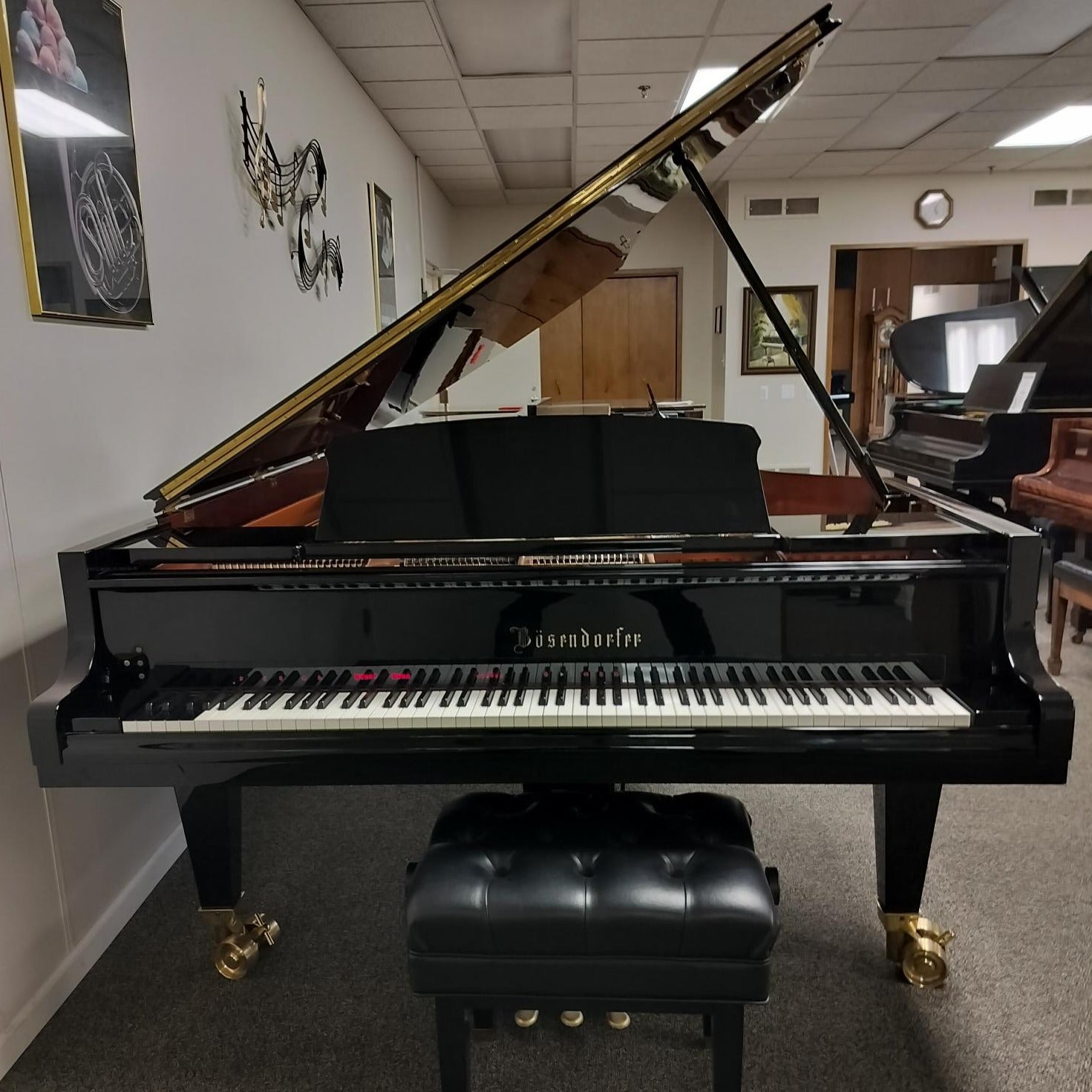 BOSENDORFER 290 IMPERIAL CONCERT GRAND W/CEUS REPRODUCING PLAYER SYSTEM - ONLINE INVENTORY Call for Availability