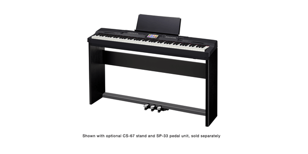 casio privia pedal Casio PX-360 Privia 88-Key Digital Piano